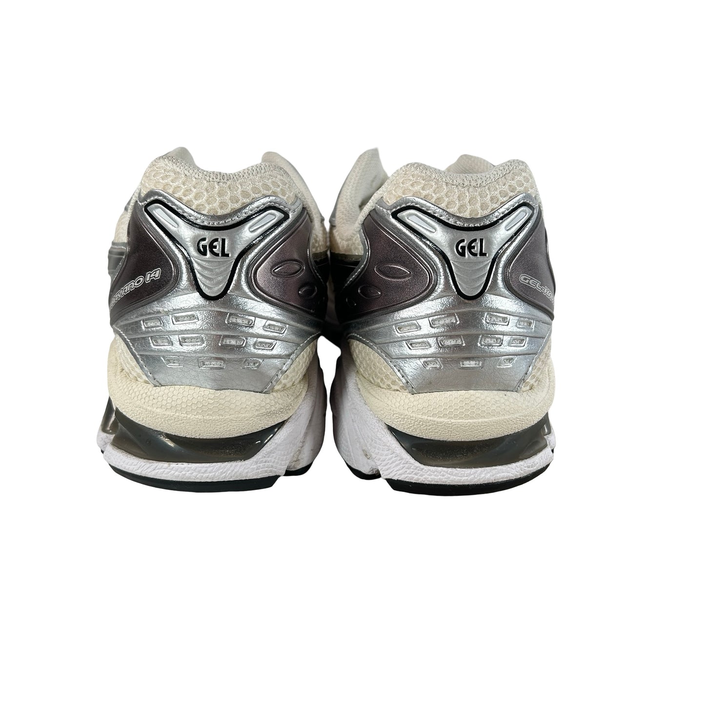 1201A019 108 ASICS Gel-Kayano 14 Cream Black Metallic Plum [USED] - 9 M (Used) (No Box)