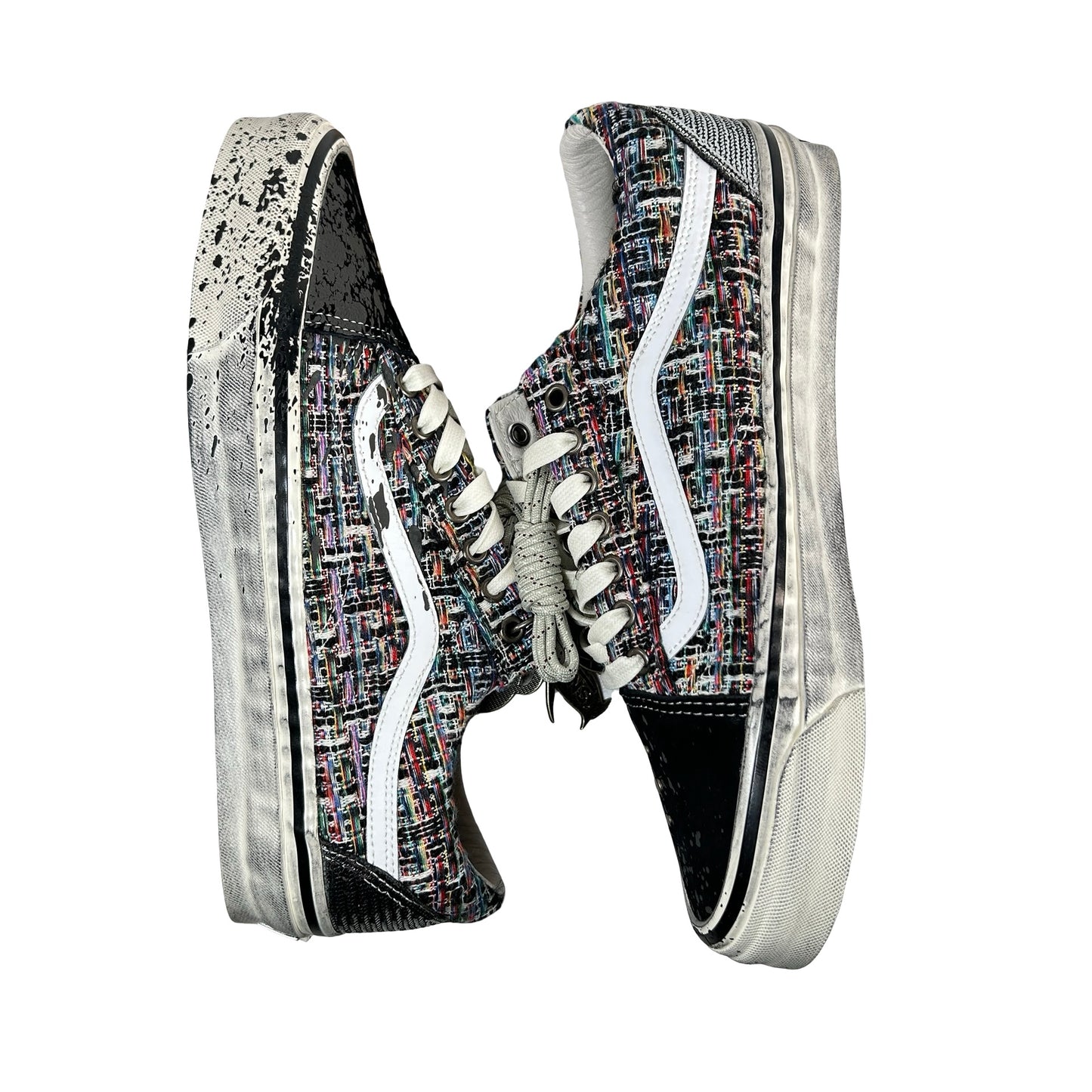 VN000D9VDE2 Vans Premium Old Skool Charms Black Gray