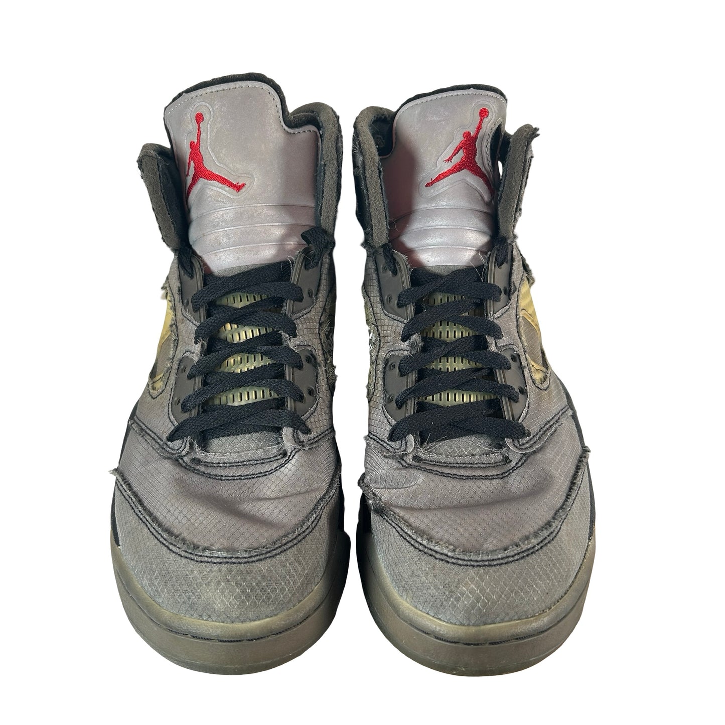 CT8480 001 Jordan 5 Off-White Black [USED] - 11 M (Used2) (No Box2)