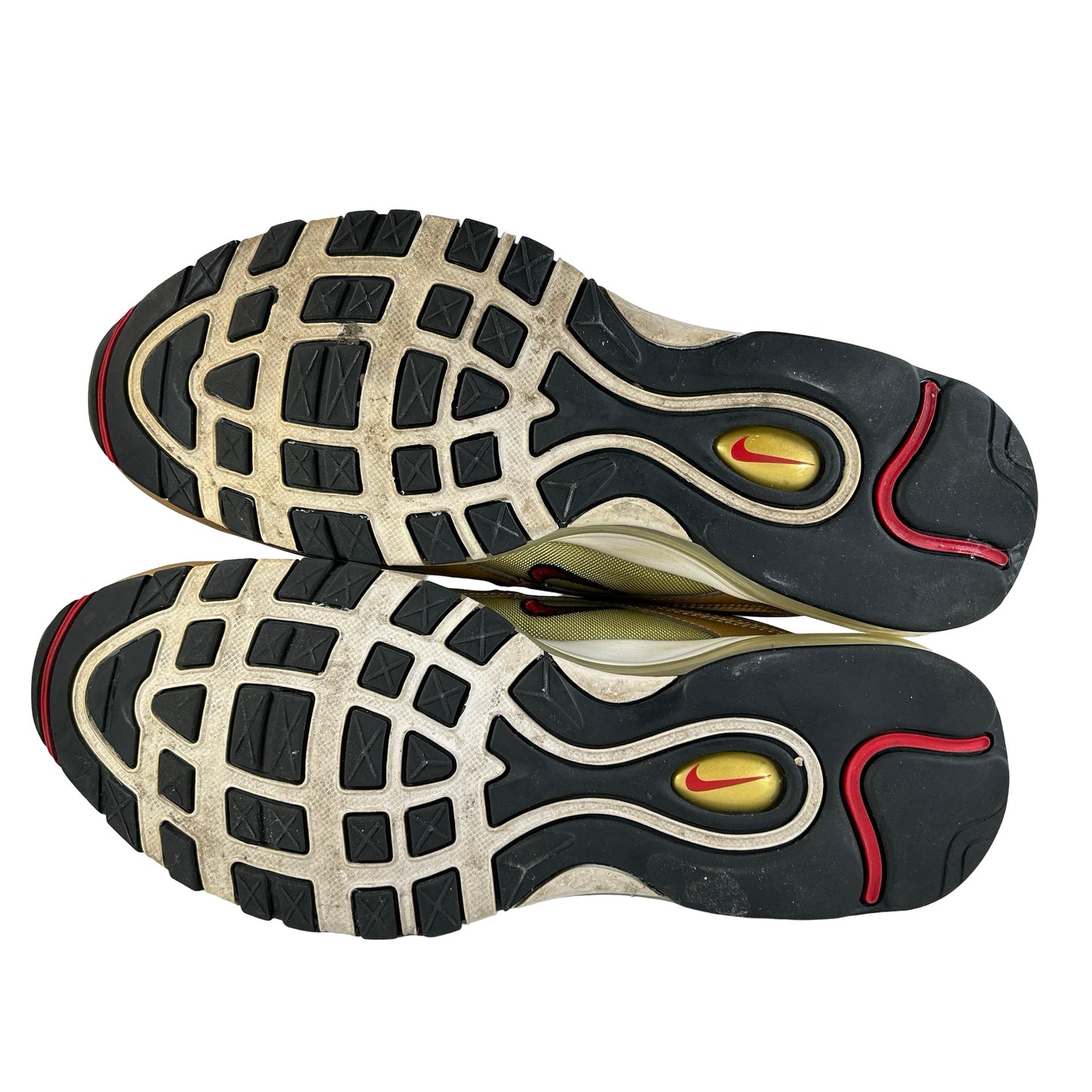 884421 700 Nike Air Max 97 Metallic Gold (2017/2018) [USED] - 13 M (Used)
