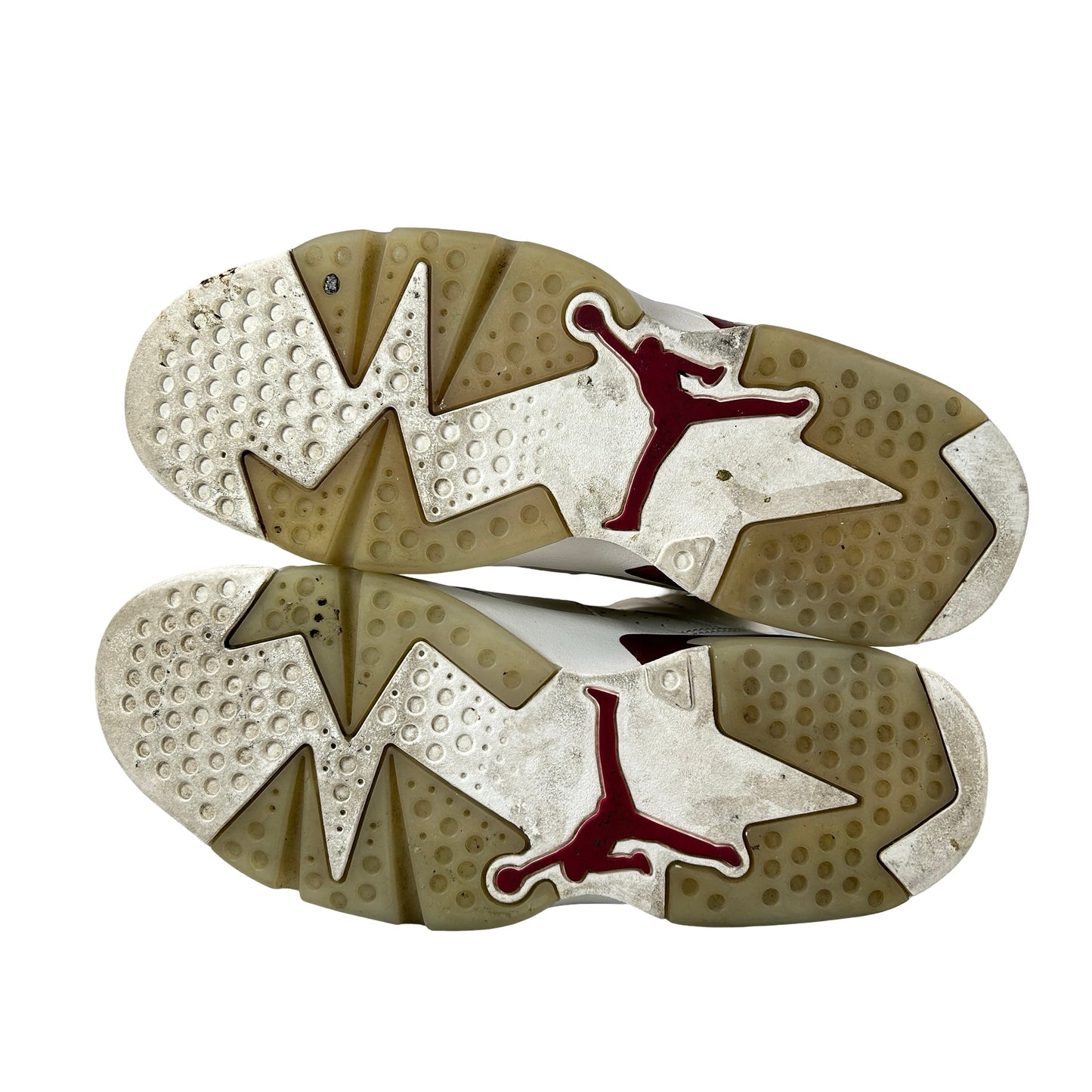 384664 116 Jordan 6 Maroon [USED] - 8 M (Used) (No Box)