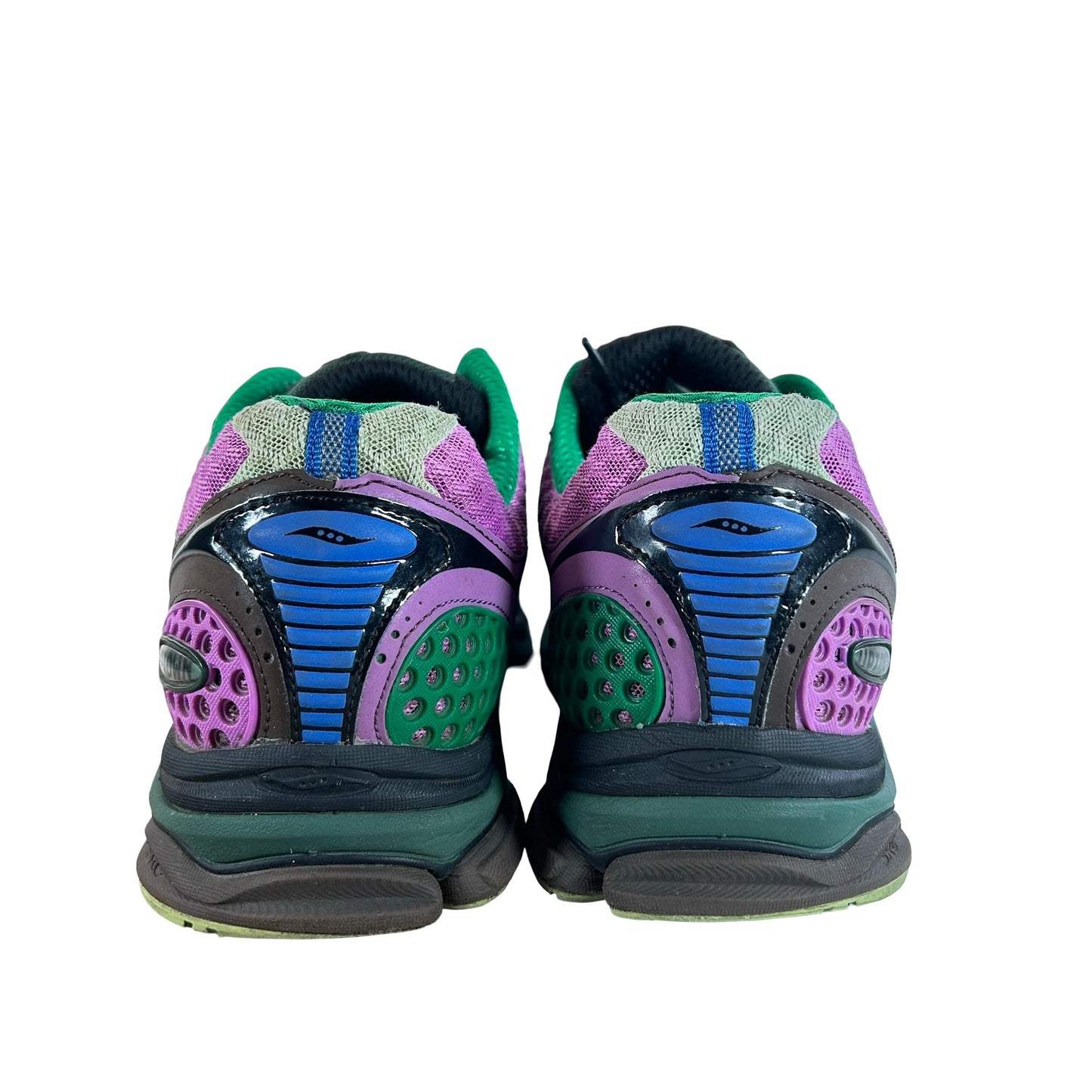 S70966 3 Saucony ProGrid Triumph 4 Jae Tips Flowers Grow Uptown Perilla [USED] - 11 M (Used)
