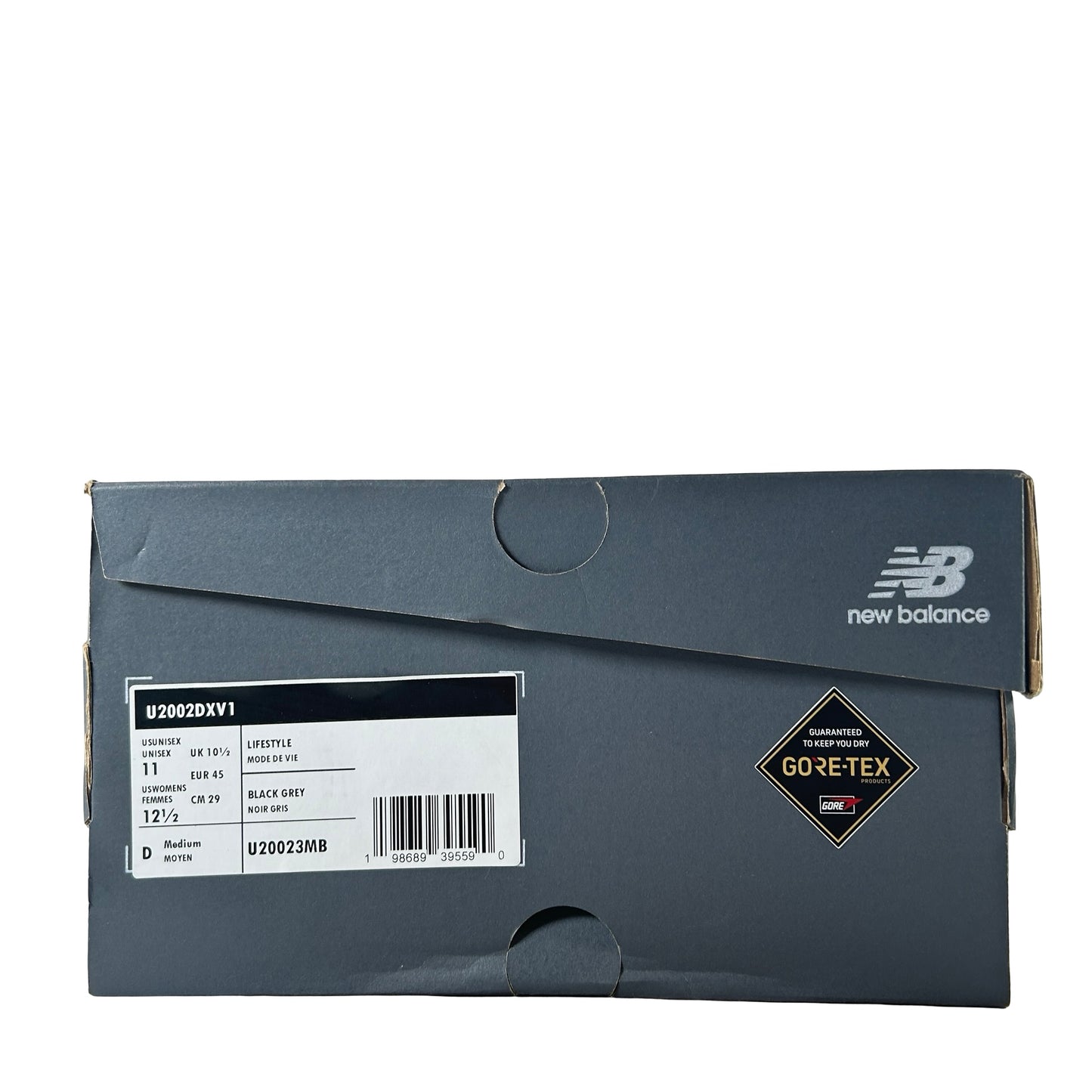 U20023MB New Balance 2002R Gore-Tex Protection Pack Black Magnet [USED] - 11 M (Used)