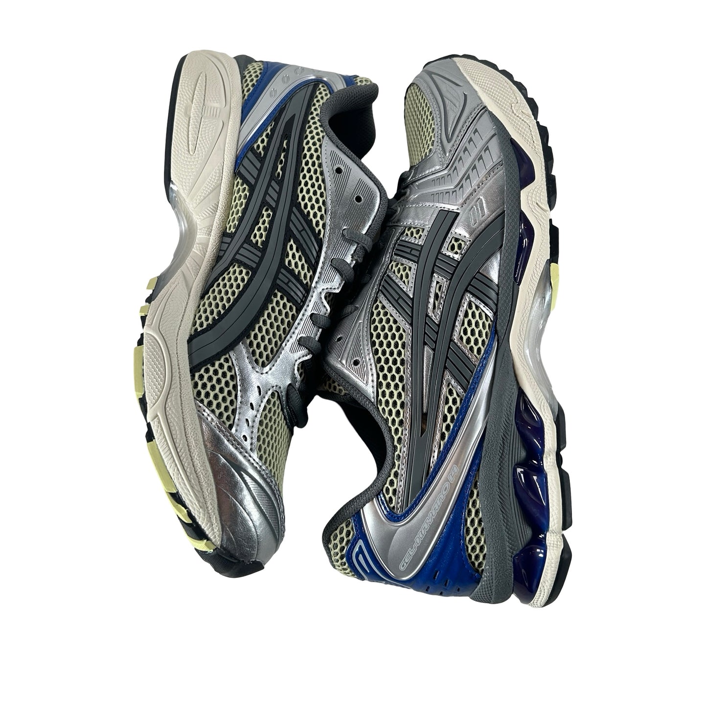 1203A740 750 ASICS Gel-Kayano 14 Soft Yellow Asics Blue [USED] - 11 M (VNDS)