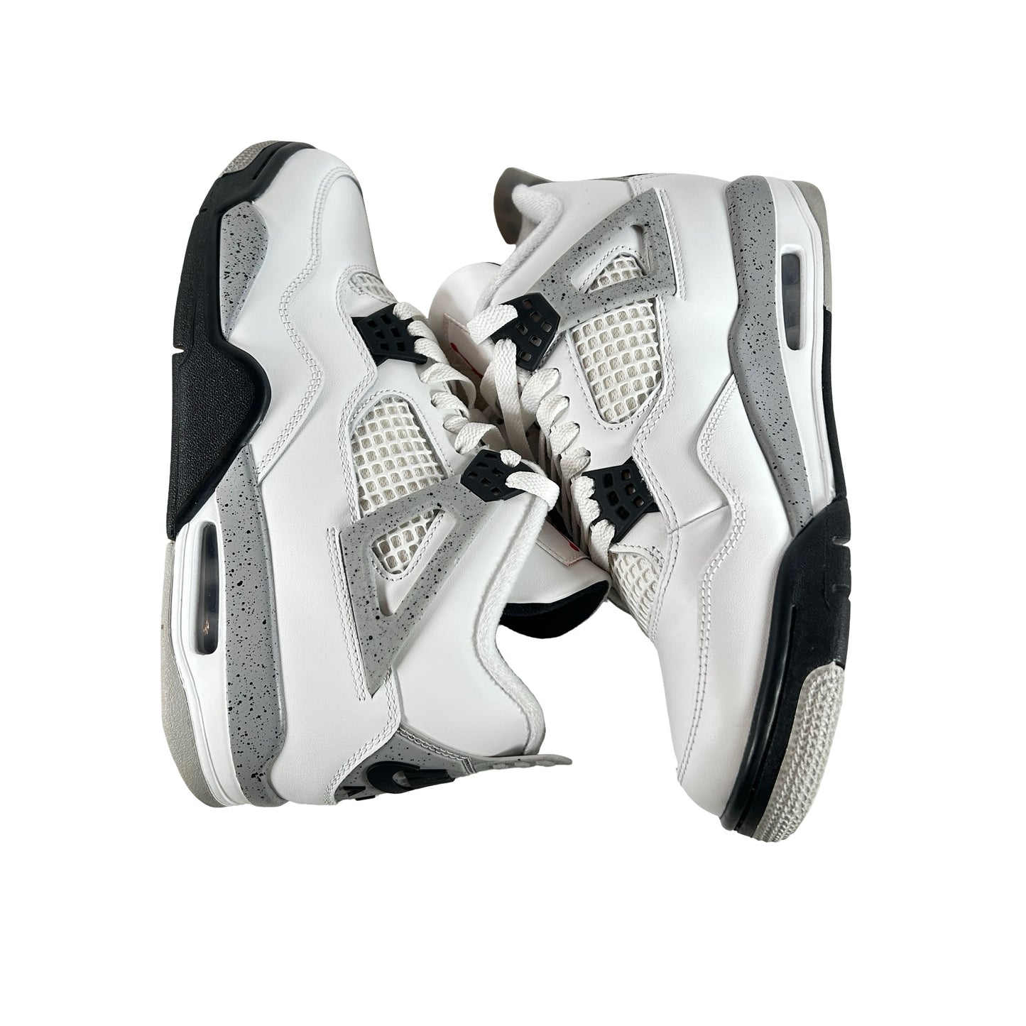 FV5029 100 Jordan 4 Retro White Cement (2025) [USED] - 8 M (Used15)