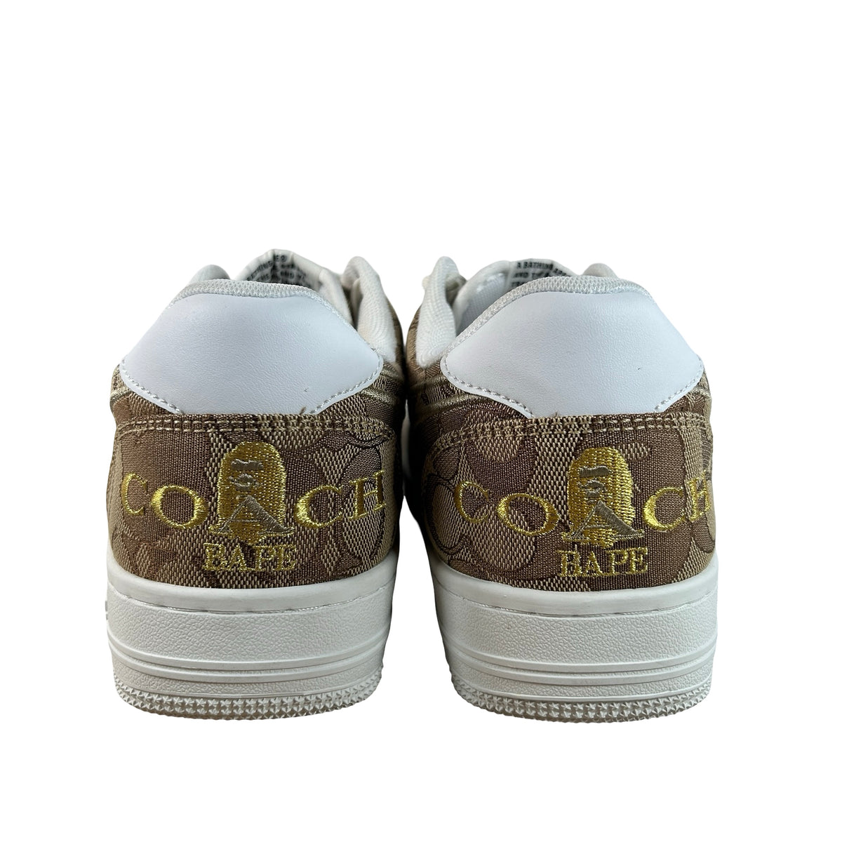 IG23191901 A Bathing Ape Bape Sta Low Coach Beige - 8.5 M [NO INSOLES]