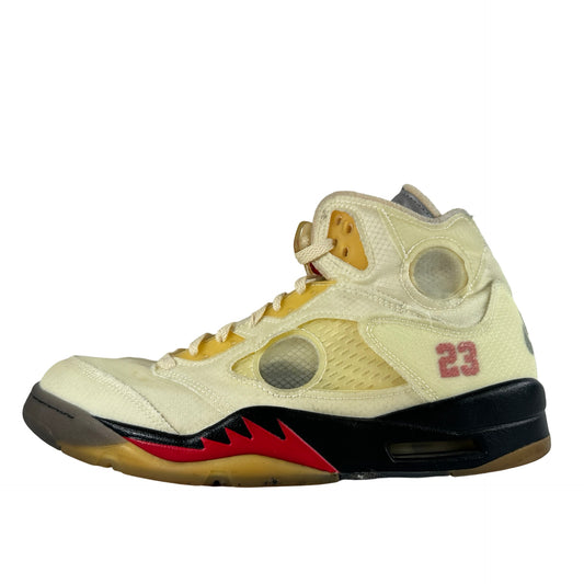 DH8565 100 Jordan 5 Off-White Sail [USED] - 10.5 M (Used2)