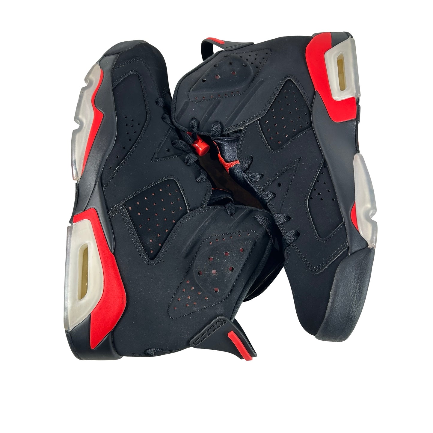 384664 060 Jordan 6 Retro Black Infrared (2019) [CONDITIONAL] - 9 M (Yellowing2)