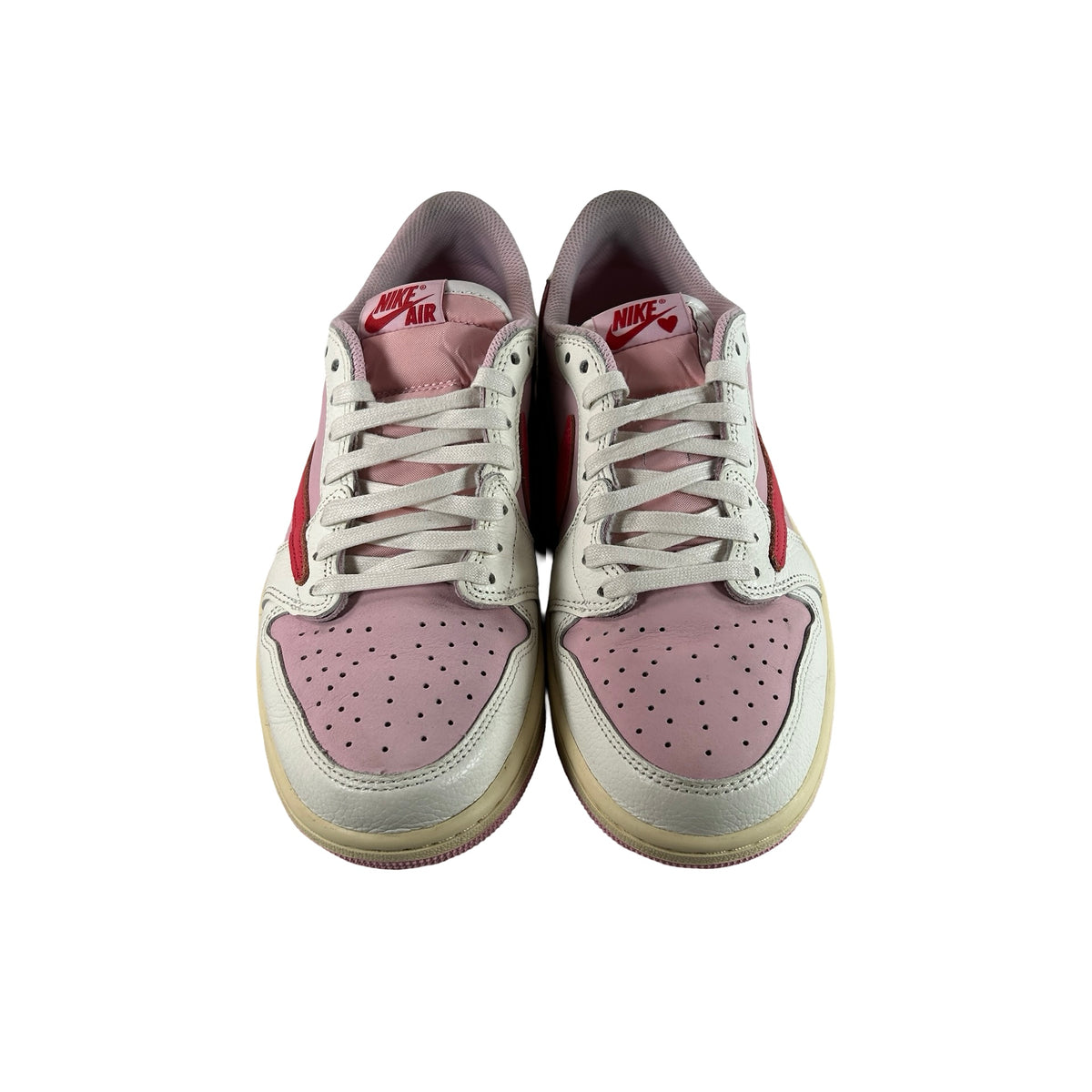 IQ7604 101 Jordan 1 Retro Low OG SP Travis Scott Sail Tropical Pink [USED] - 9 M (Used4)