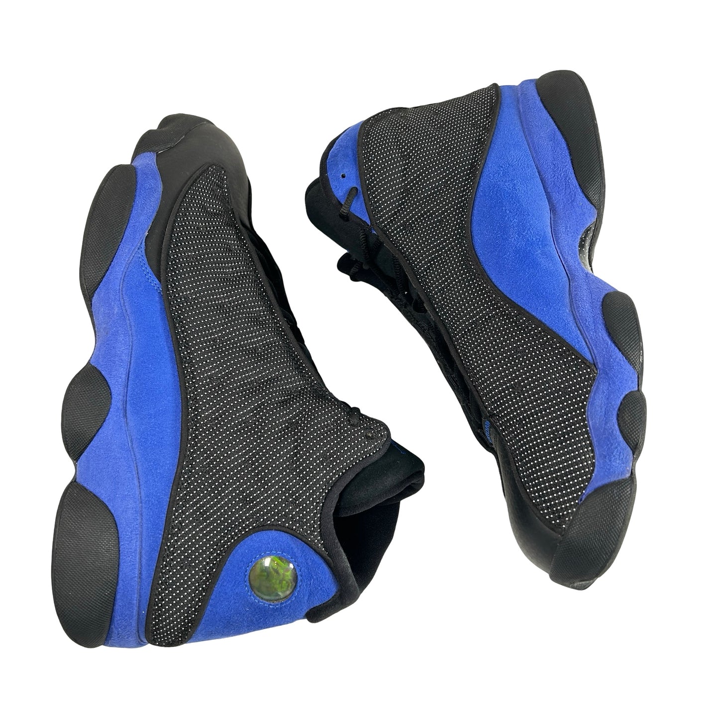 414571 040 Jordan 13 Retro Black Hyper Royal [USED] - 13 M (Used)