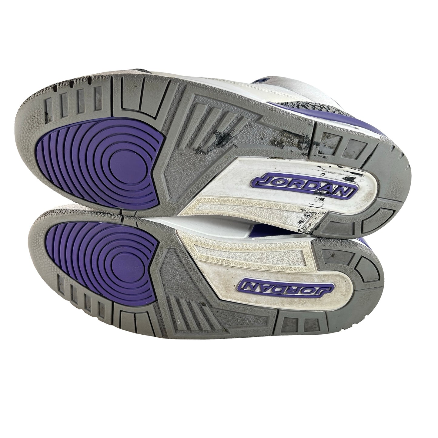 CT8532 105 Jordan 3 Retro Dark Iris [USED] - 10.5 M (Used) (Replace Box)