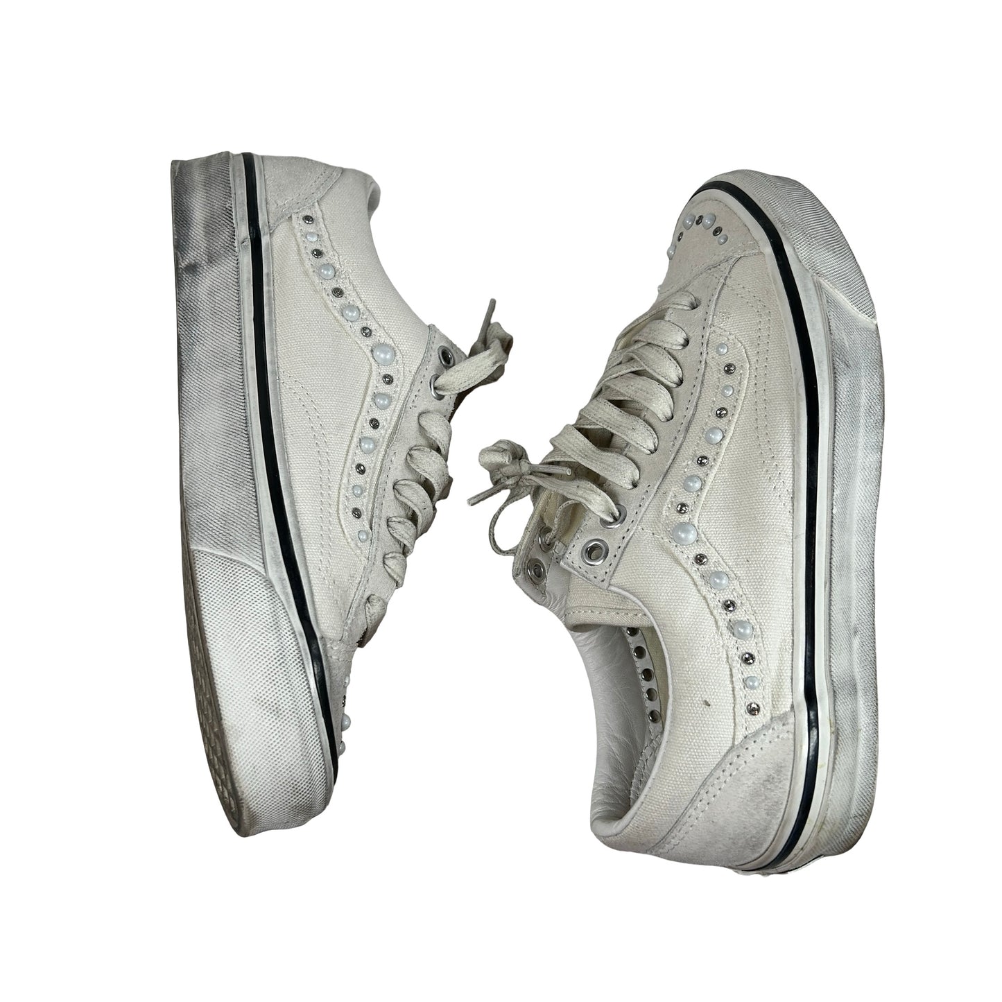 VN000E8VCCZ Vans OTW Old Skool 36 Pearlized Pack Marshmallow [USED] - 6.5 M (Used)