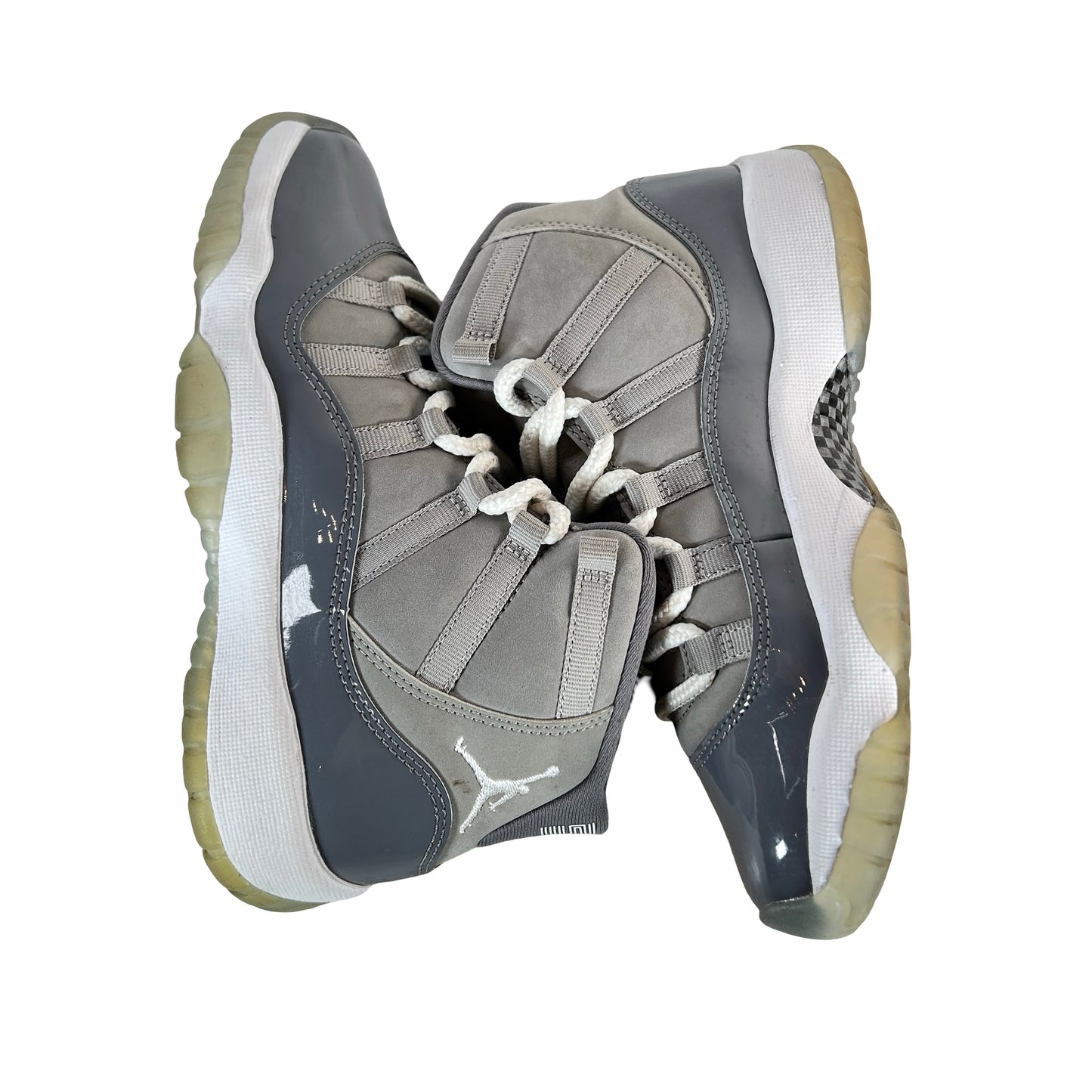 378038 005 Jordan 11 Cool Grey (2021) GS [USED] - 4 Y (Used4)