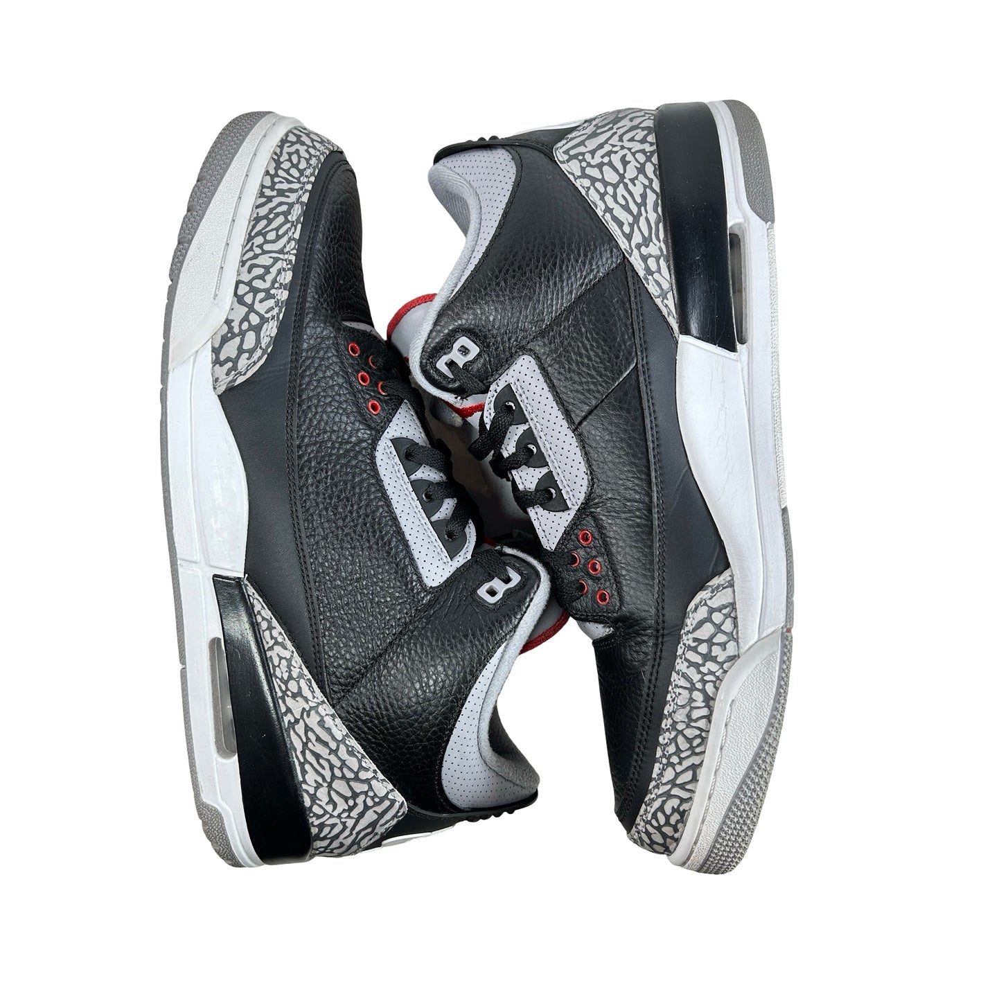 854262 001 Jordan 3 Black Cement 2018 [USED] - 14 M (Used)