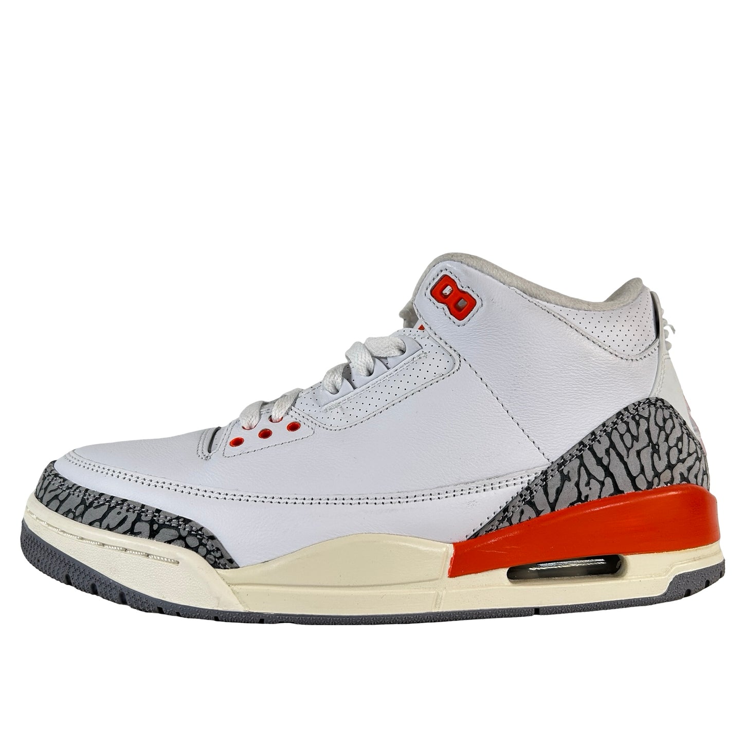 CK9246 121 Jordan 3 Retro Georgia Peach (Women's) [USED] - 11 W (Used)