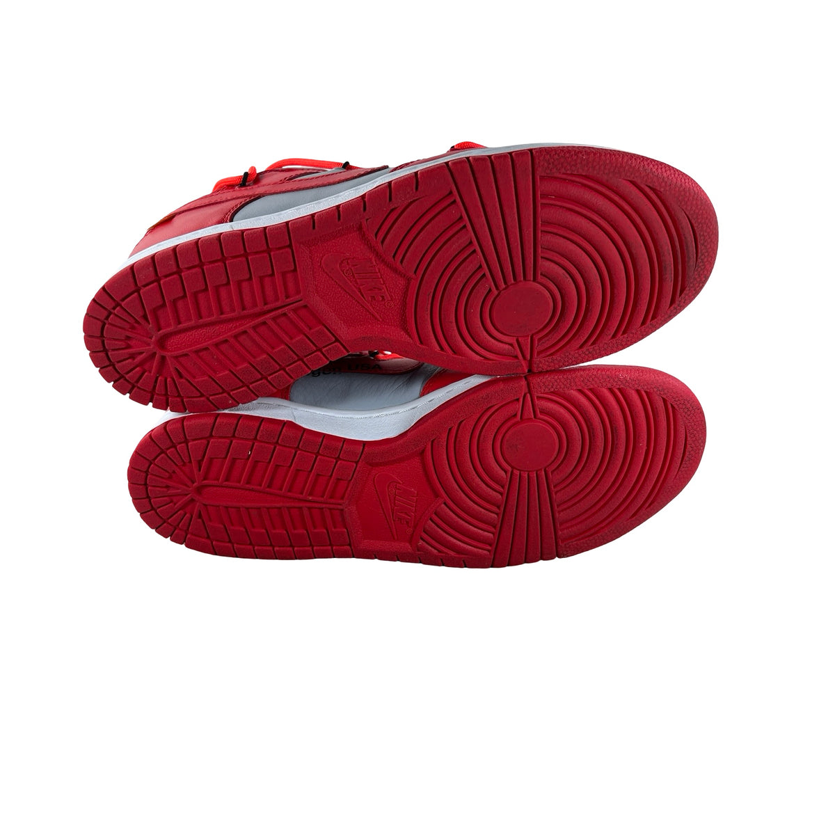CT0856 600 Dunk Low Off-White Red [USED] - 8.5 M (Used2)