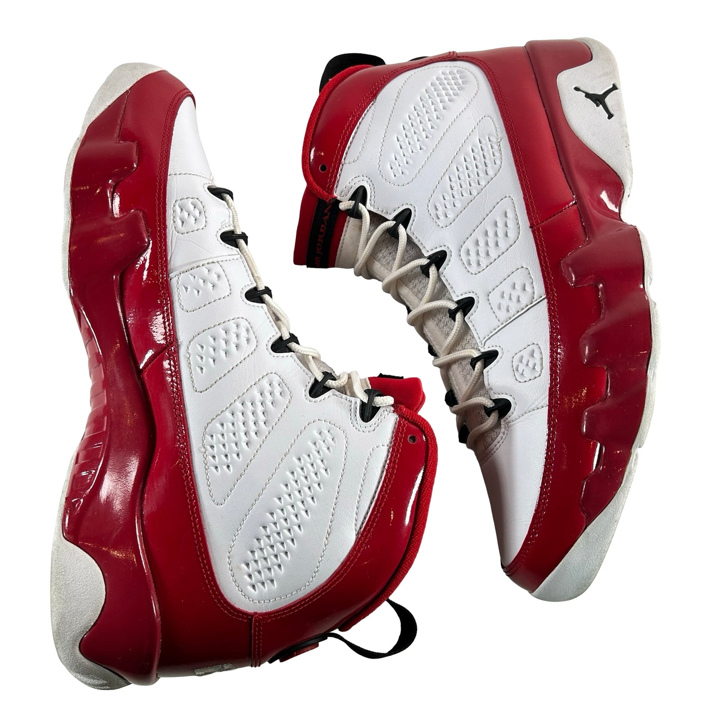 302370 160 Jordan 9 Retro White Gym Red [USED] - 12 M (Used)