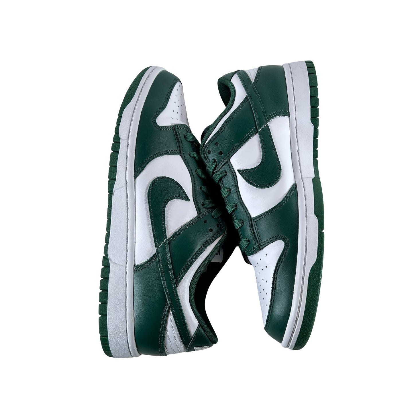 DD1391 101 Nike Dunk Low Michigan State [USED] - 9 M (Used) (No Box)