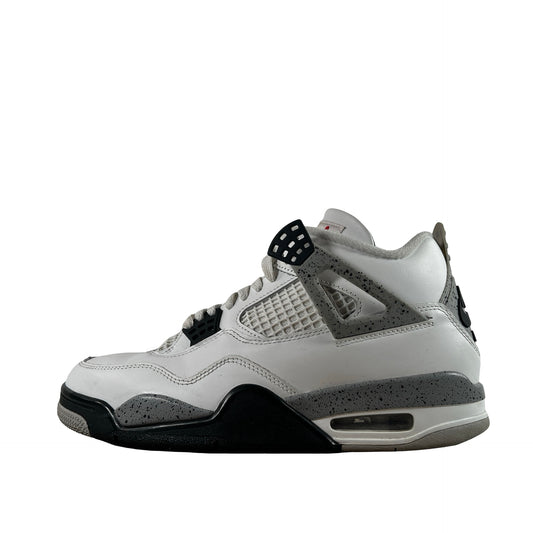 FV5029 100 Jordan 4 Retro White Cement (2025) [USED] - 8 M (Used) (No Box)