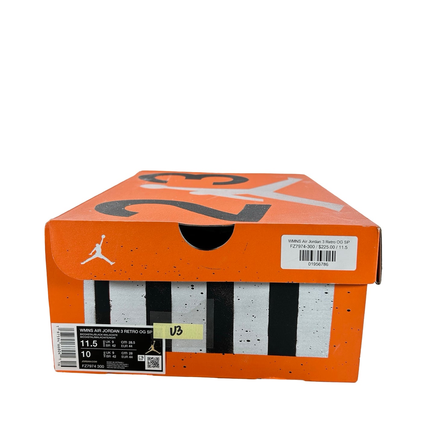 FZ7974 300 Jordan 3 Retro Nina Chanel Abney Bicoastal (Women's) [USED] - 11.5 W / 10 M (Used3)