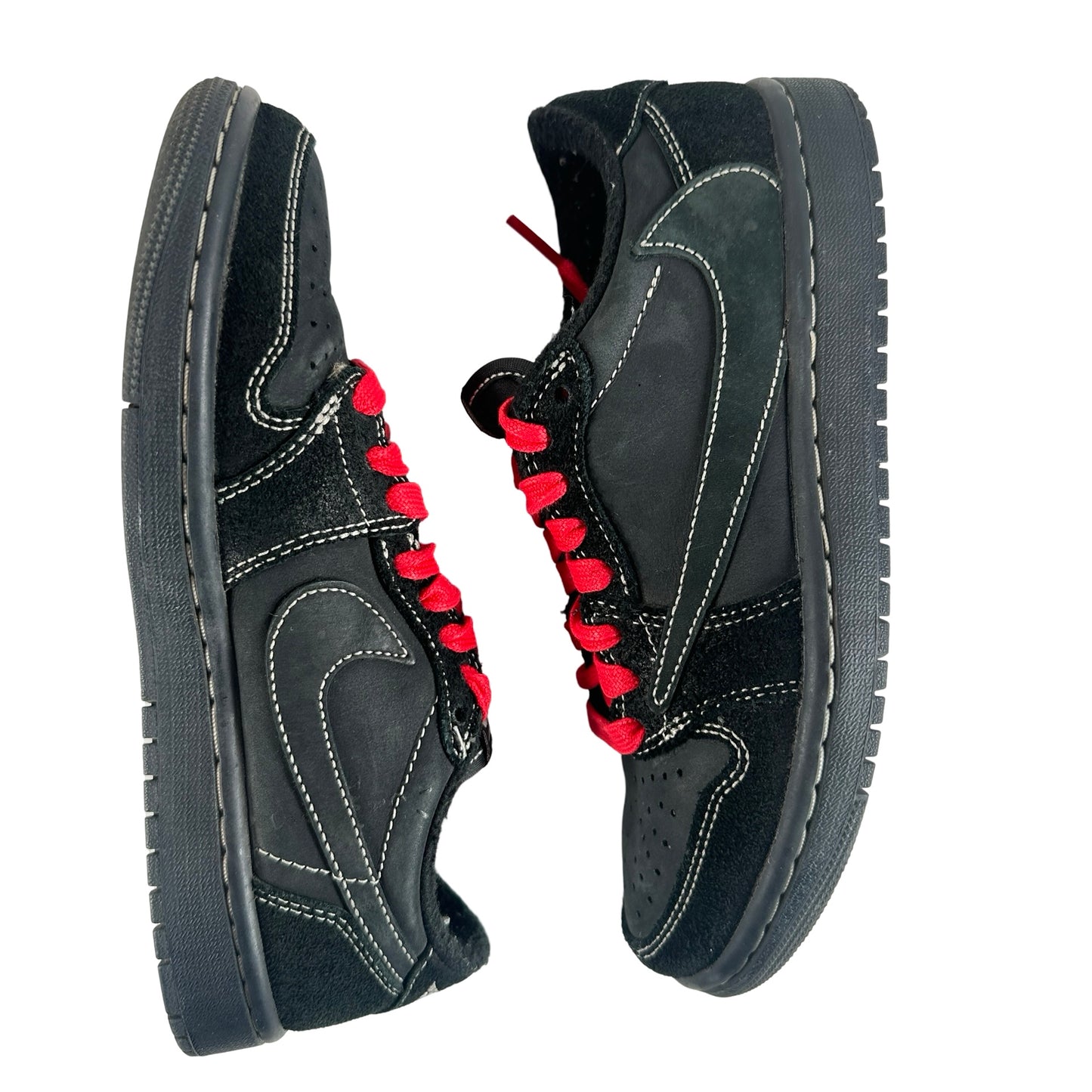 DM7866 001 Jordan 1 Retro Low OG SP Travis Scott Black Phantom [USED] - 5 M (Used)