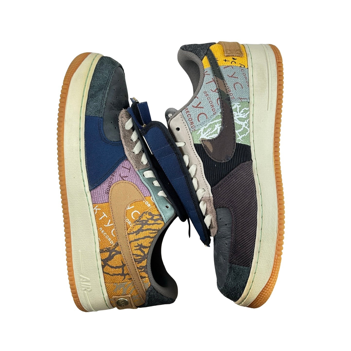 CN2405 900 AF1 Gato bajo Travis Scott Cactus