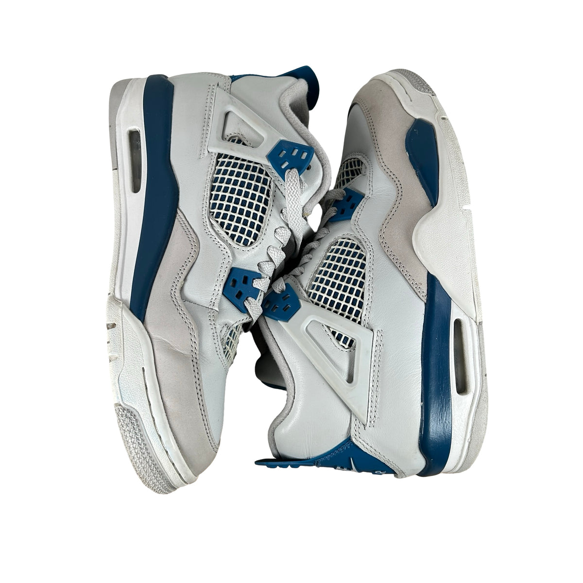 HF4281 141 Jordan 4 Retro Military Blue (2024) (GS) [USED] - 6.5 Y (Used3) (No Box3)