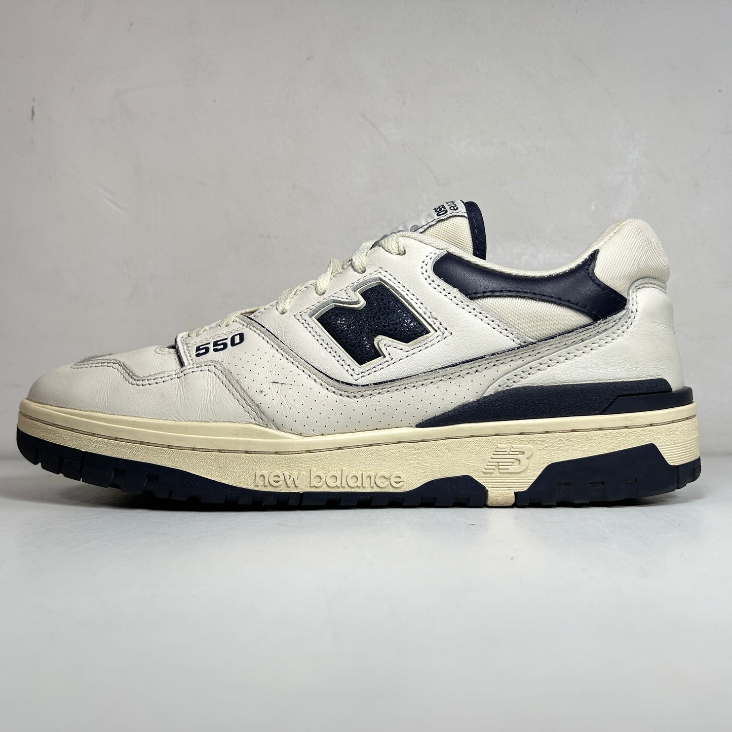 BB550ALF New Balance 550 Aime Leon Dore White Navy [USED] - 12 M (Used)