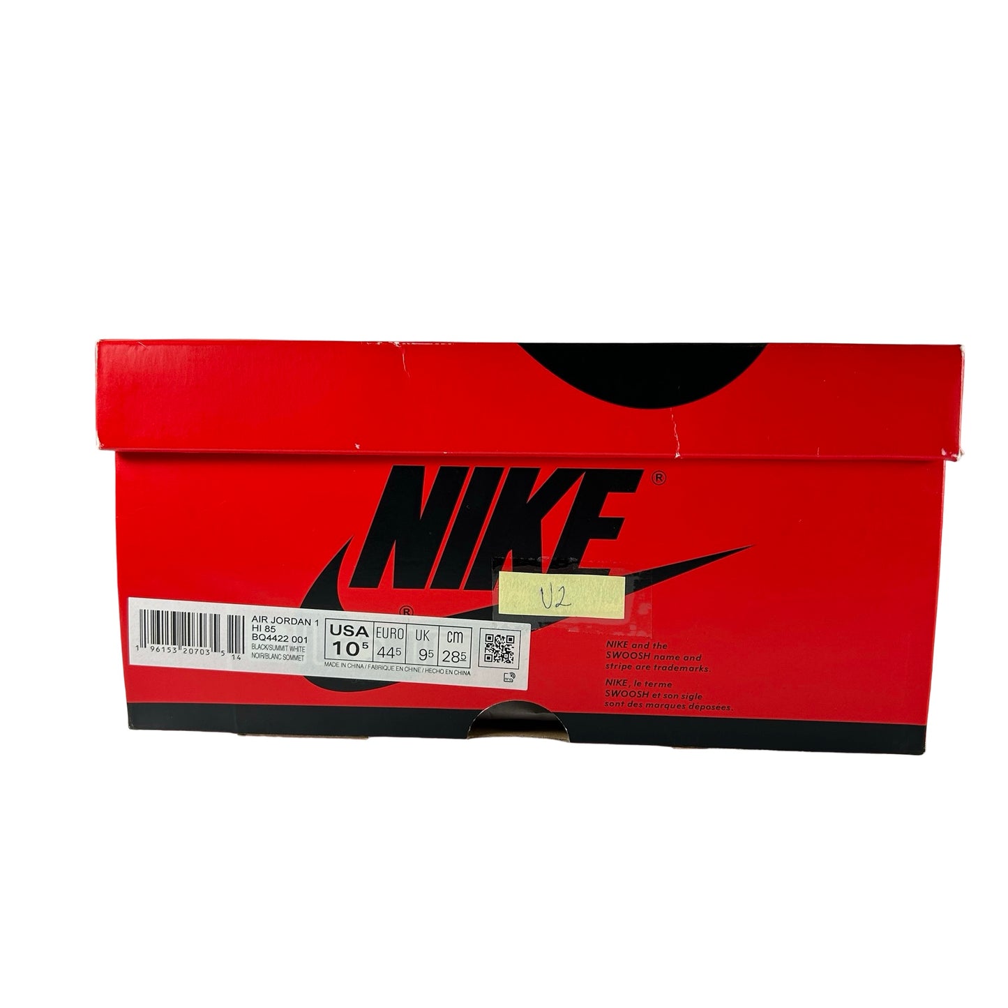 BQ4422 001 Jordan 1 Retro High 85 Black White (2023) [USED] - 10.5 M (Used2)