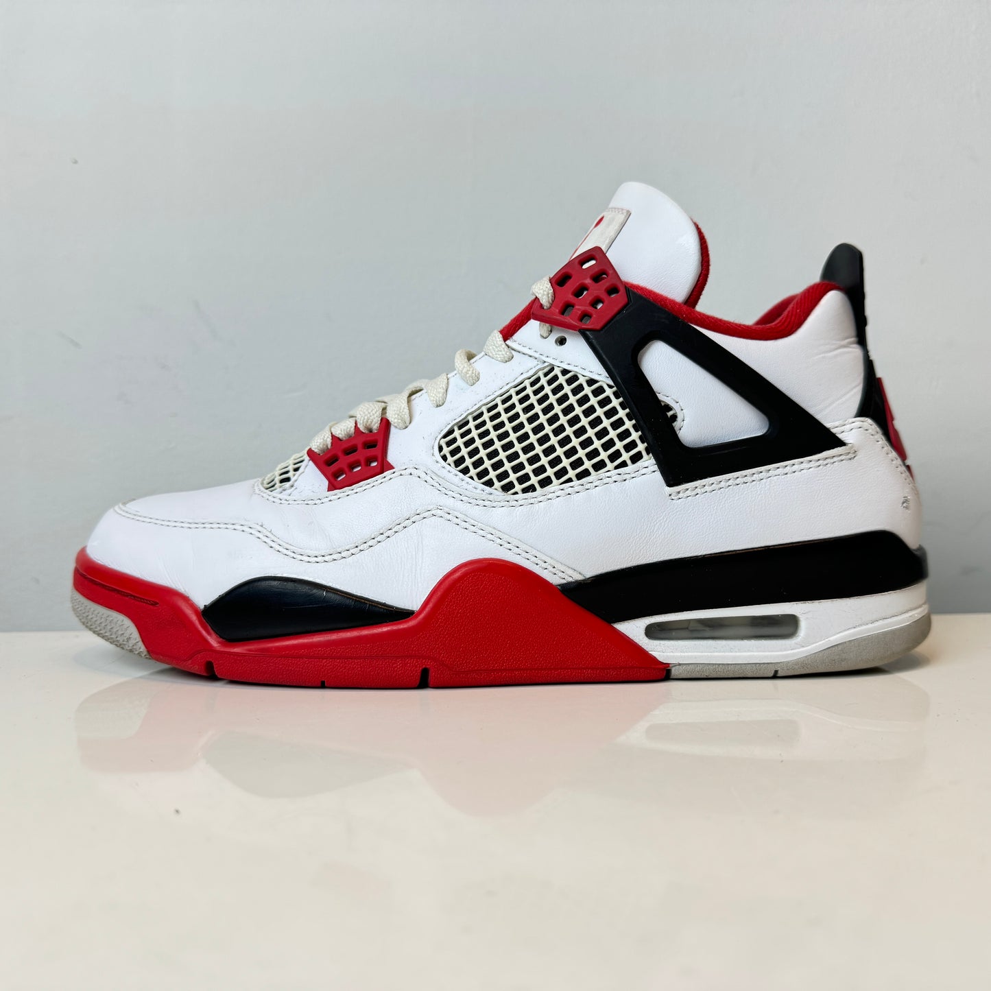 DC7770 160 Jordan 4 Retro Fire Red (2020) [USED] - 10 M (Used)