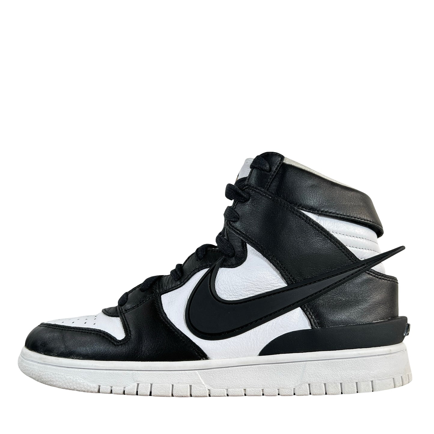 CU7544 001 Nike Dunk High AMBUSH Black White [USED] - 8 M (Used)