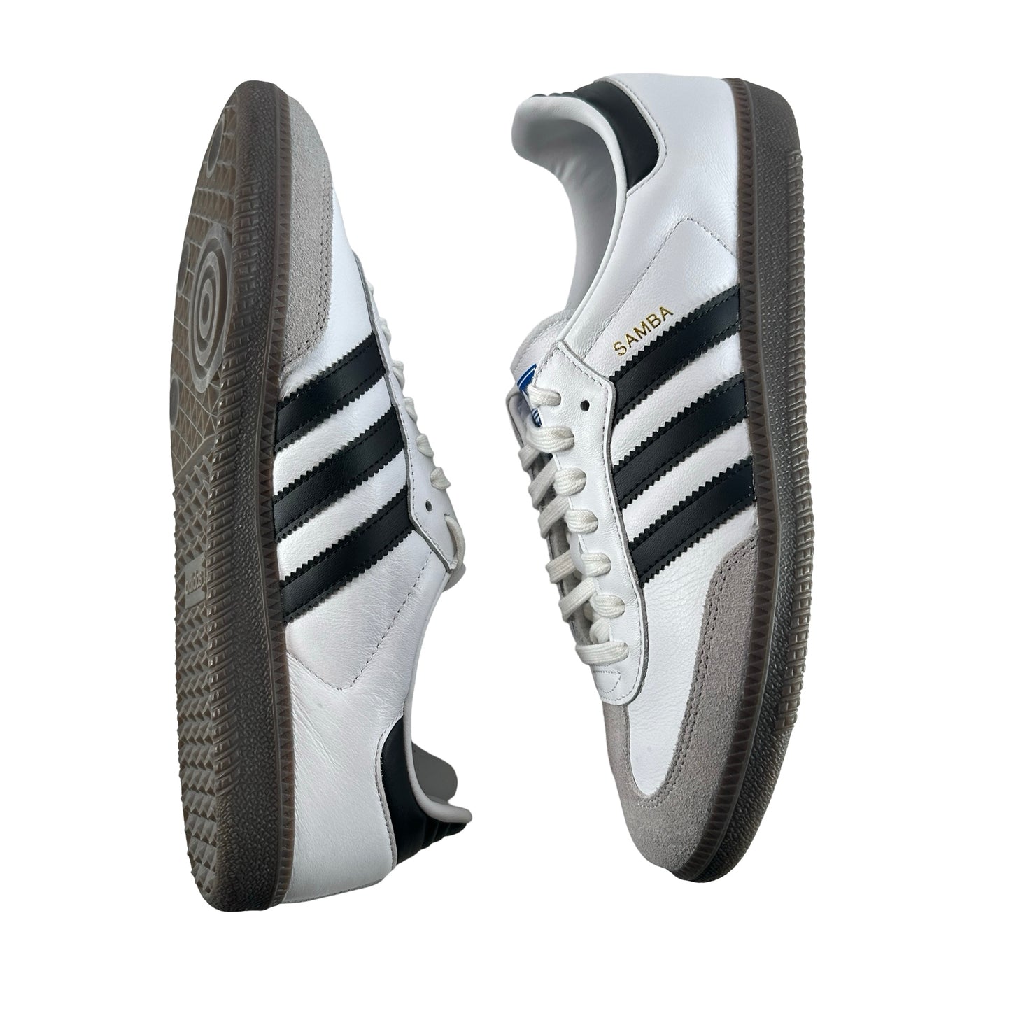 B75806 adidas Samba OG Cloud White Core Black [USED] - 9.5 M (Used)