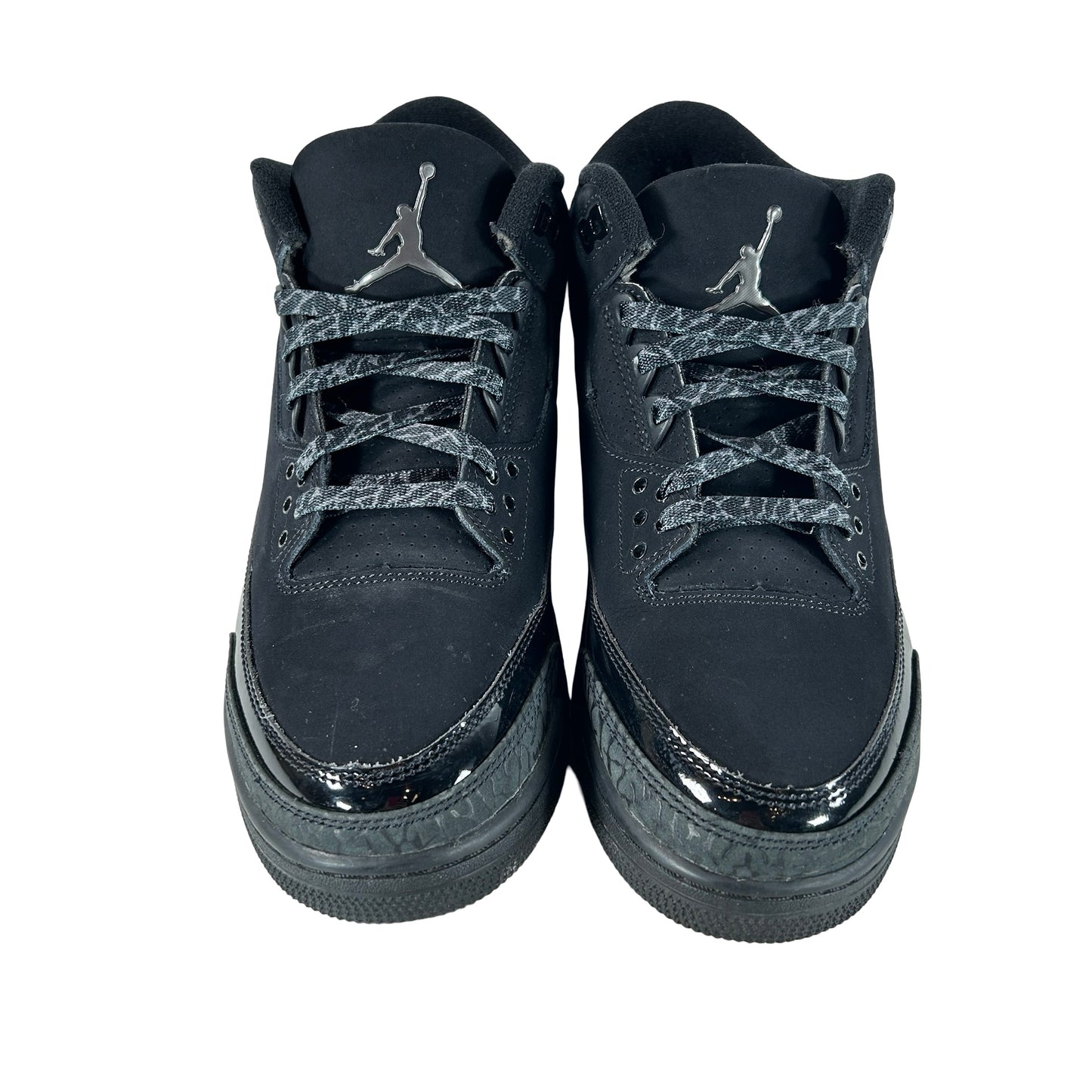 CT8532 001 Jordan 3 Retro Black Cat (2025) [USED] - 9 M (Used) (No Box) (No Insoles)