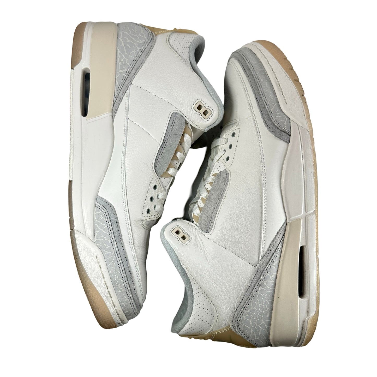 FJ9479 100 Jordan 3 Retro Craft Ivory [USED] - 14 M (Used)