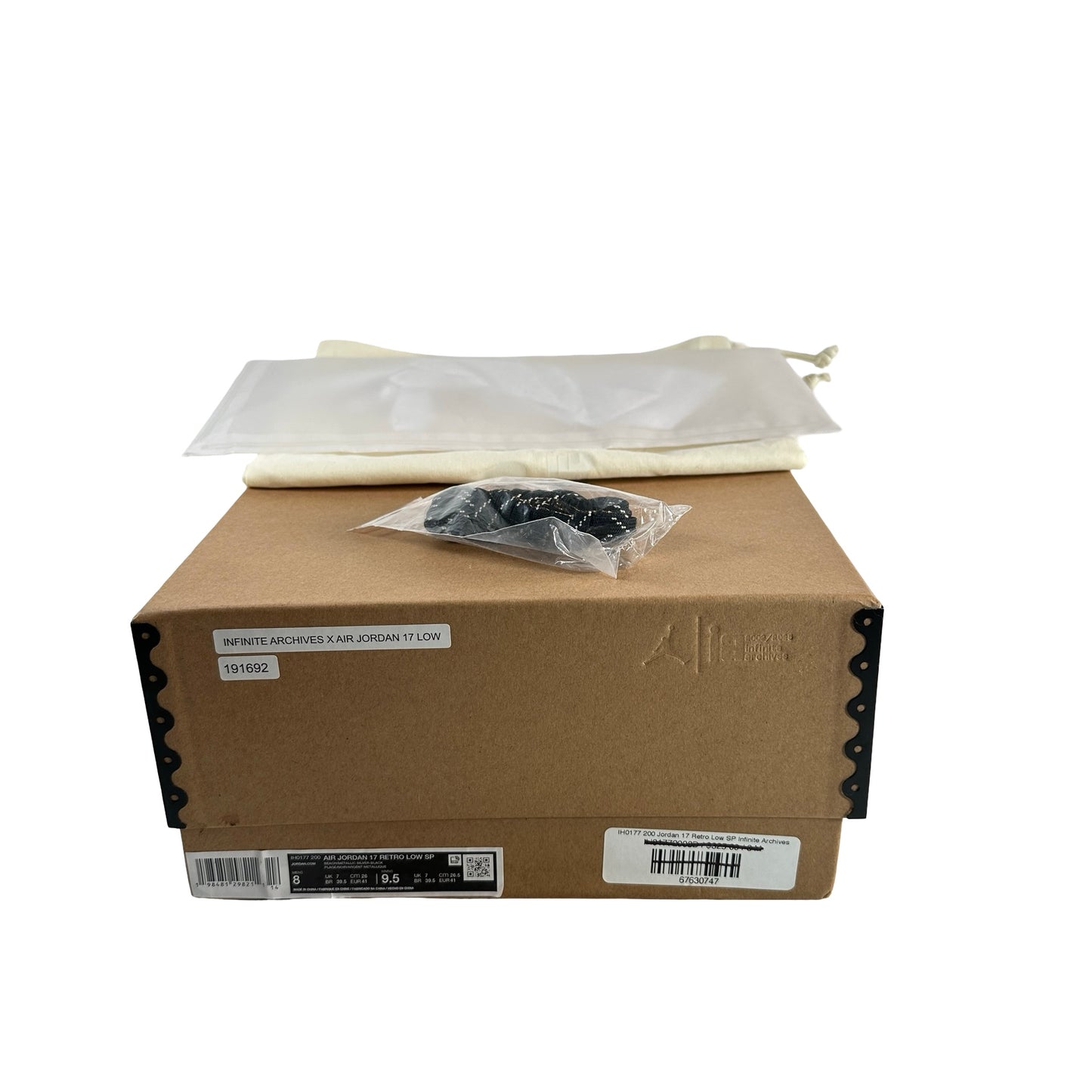 IH0177 200 Jordan 17 Retro Low SP Infinite Archives [USED] - 8 M (Used)