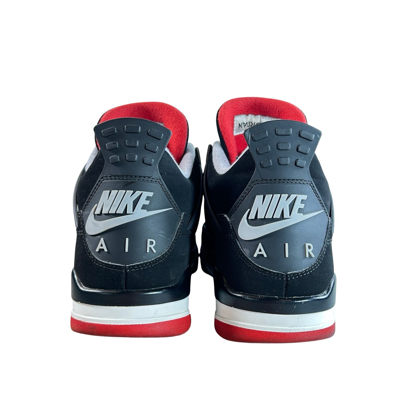 308497 060 Jordan 4 Retro Bred (2019) [USED] - 9 M (Used4) (Replace Box4)
