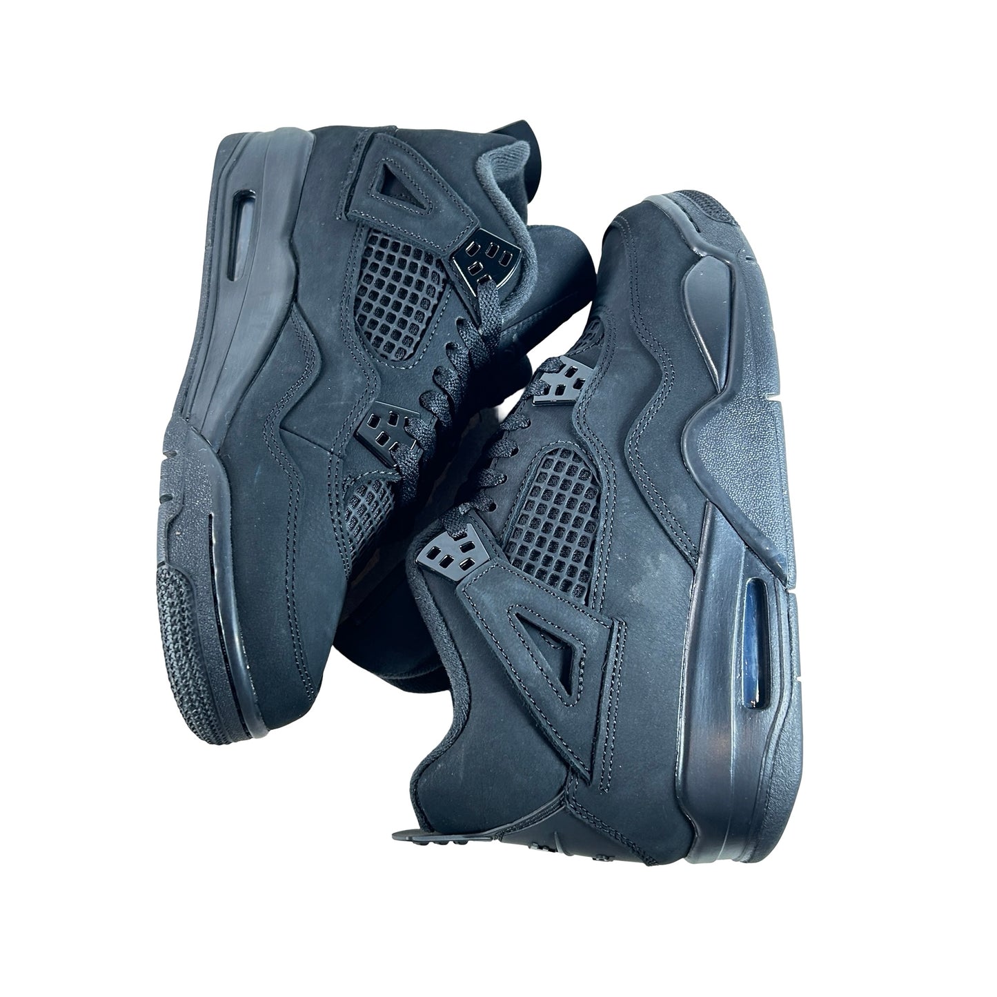 IB4171 010 Jordan 4 Retro Black Cat (2025) (GS) [USED] - 7 Y (Used3)