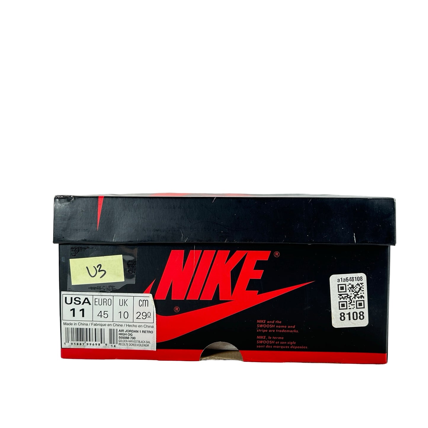 555088 700 Jordan 1 Rookie of the Year [USED] - 11 M (Used3)