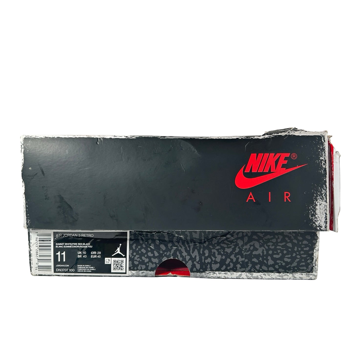DN3707 100 Jordan 3 Retro White Cement Reimagined [USED] - 11 M (Used11)