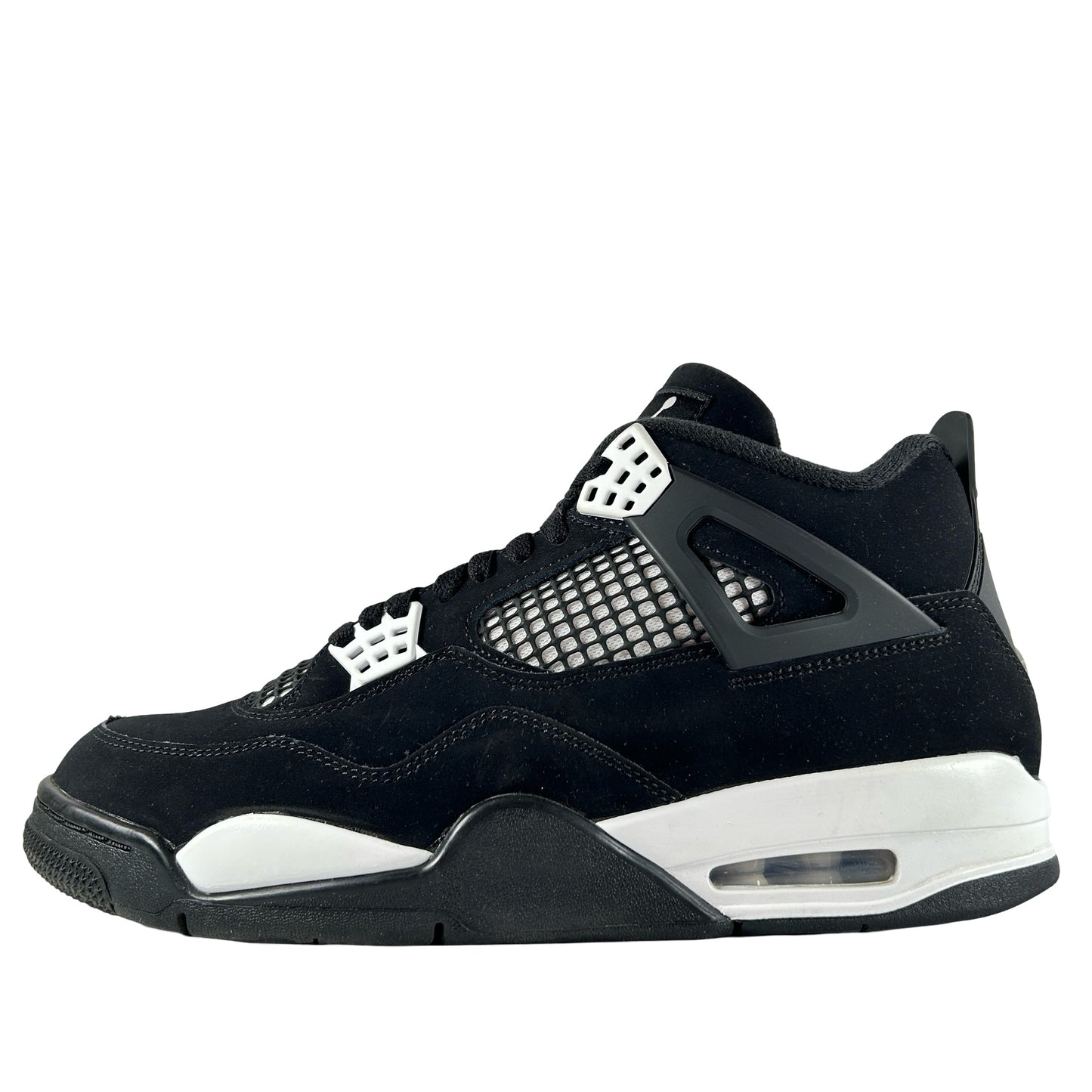 FQ8138 001  Jordan 4 Retro White Thunder [USED] - 10 M (Used6)
