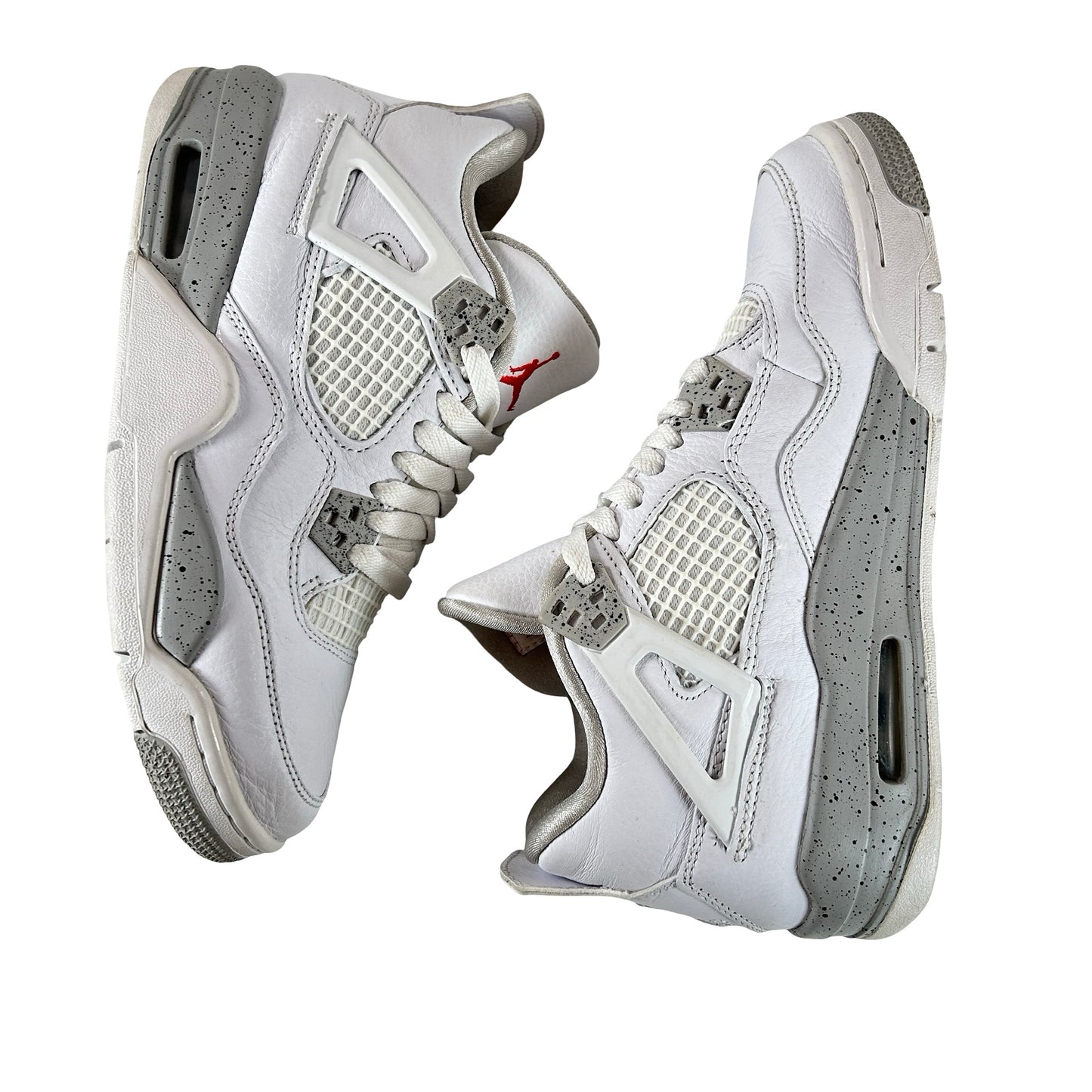 DJ4699 100 Jordan 4 Retro White Oreo (2021) (GS) [USED] - 6 Y (Used2)