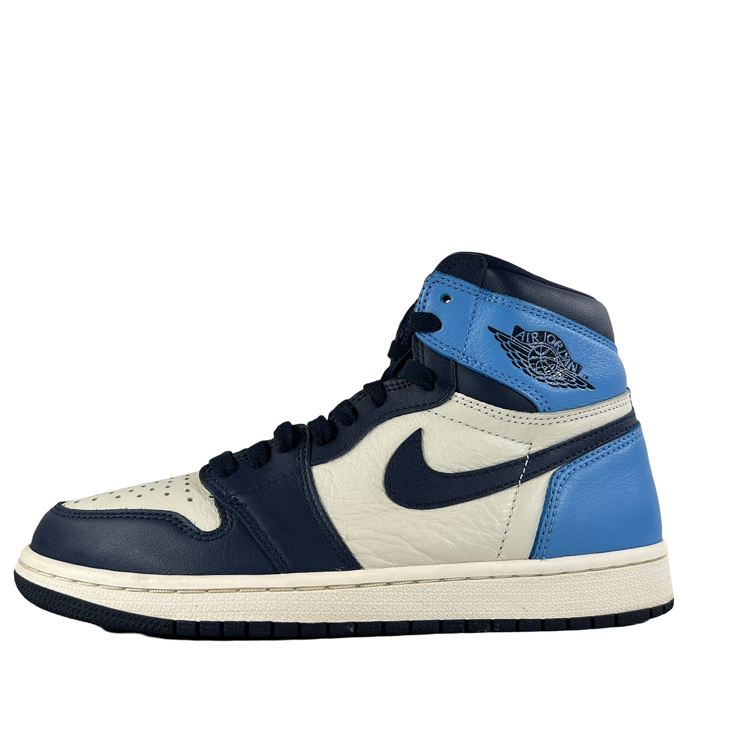 555088 140 Jordan 1 Retro High Obsidian [USED] - 7.5 M (Used)