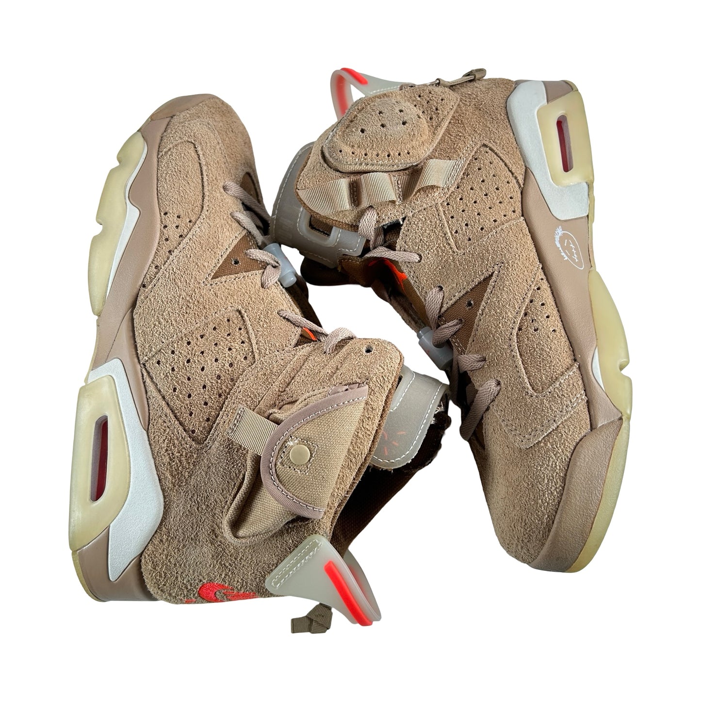 DH0690 200 Jordan 6 Retro Travis Scott British Khaki [USED] - 9 M (Used10)