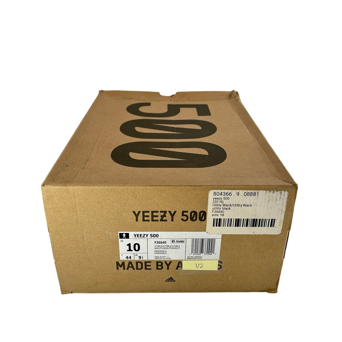 F36640 Adidas Yeezy 500 Utility Black [USED] - 10 M (Used2)