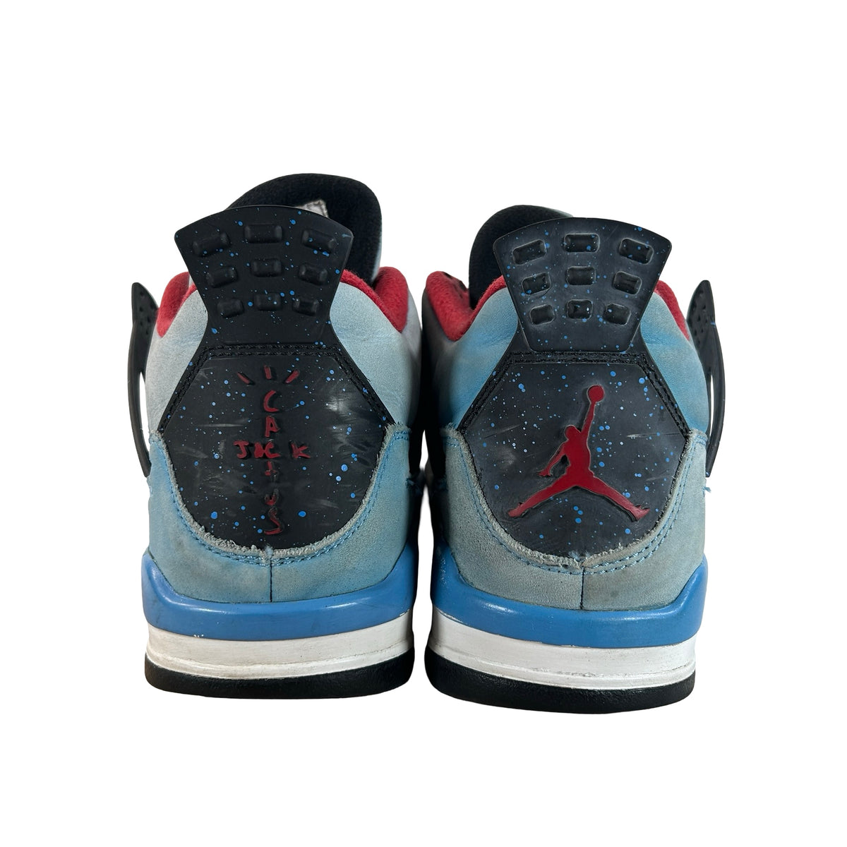 308497 406 Jordan 4 Retro Travis Scott Cactus Jack [USED] - 7.5 M (Used) (No Box)