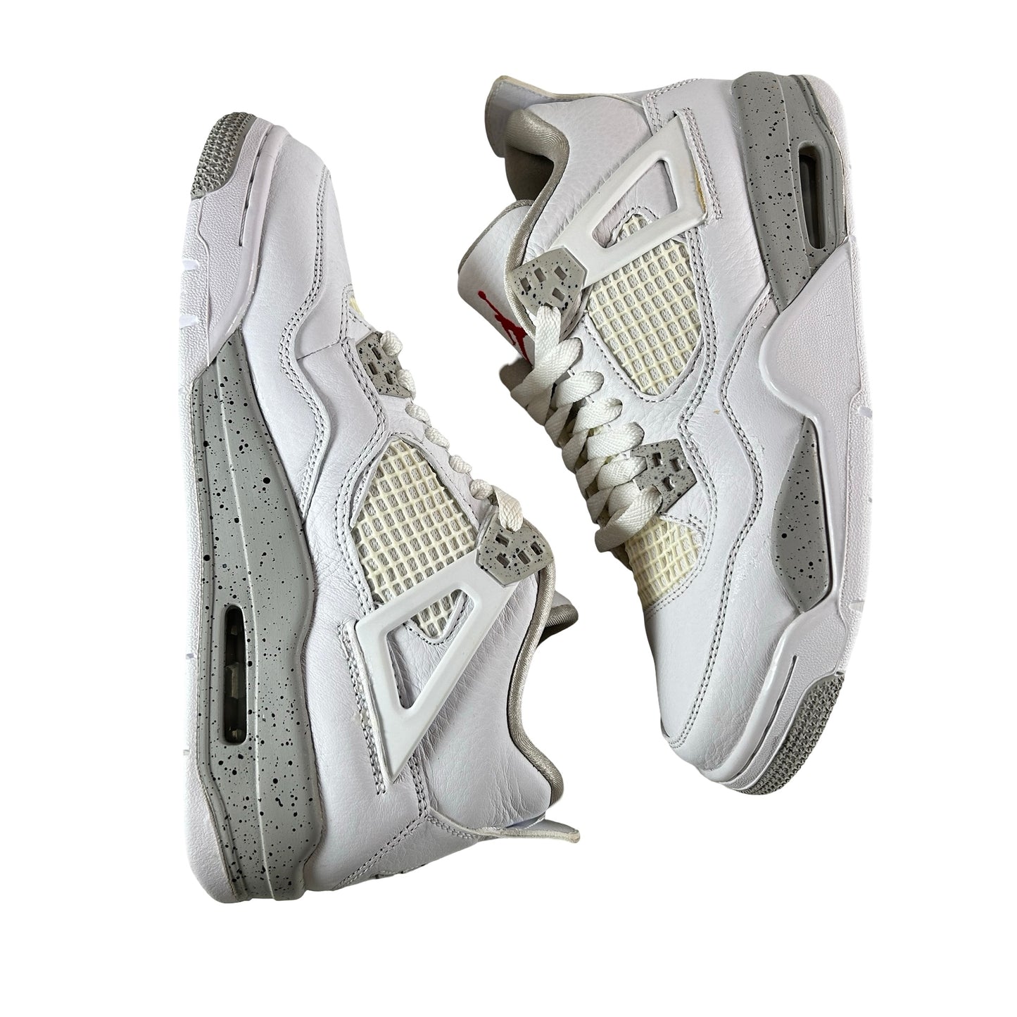 DJ4699 100 Jordan 4 Retro White Oreo (2021) (GS) [USED] - 7Y (Used3)