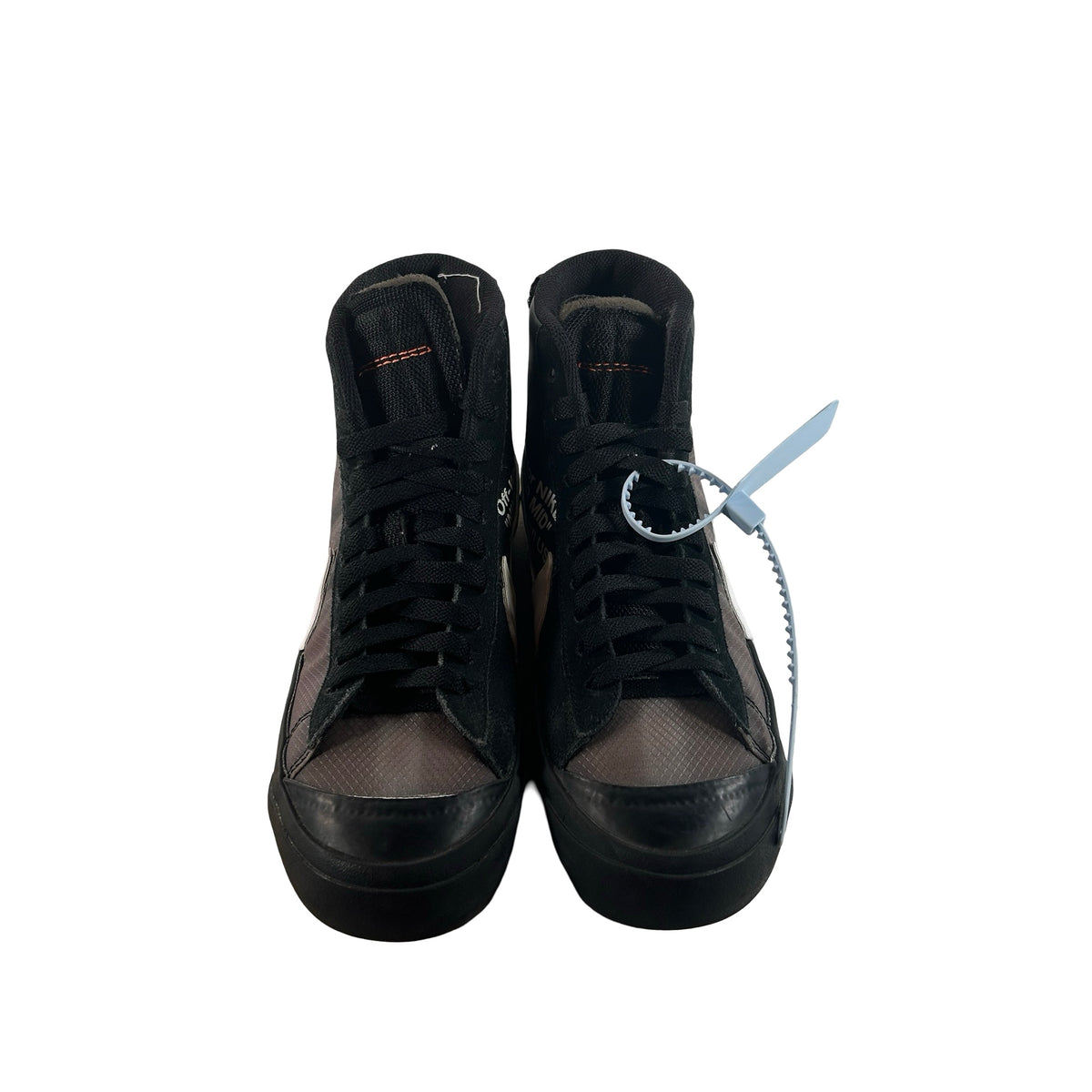 AA3832 001 Nike Blazer Off-White Black [USED] - 7 M (Used) (No Box)