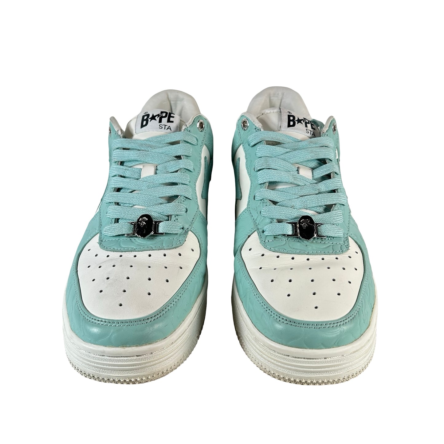 1K30 191 304 SAX A Bathing Ape Bape Sta #4 Line Camo White Sax [USED] - 11 M (Used) (Replace Box)