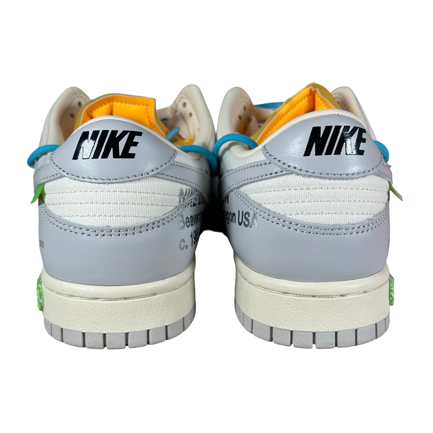 DM1602 115 Nike Dunk Low Off-White Lot 2 [USED] - 10.5 M (VNDS2)