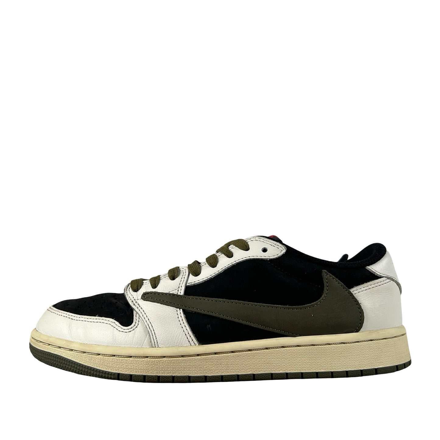 DZ4137 106 Jordan 1 Retro Low OG SP Travis Scott Olive (W) [USED] - 9.5 W (Used3)